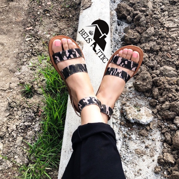 LAST1♥️Army Camouflage Elastic Comfort Sandal - Picture 3 of 6